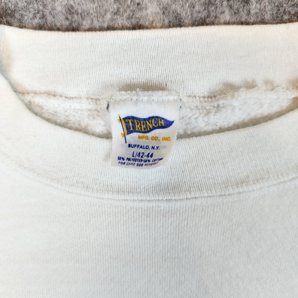 VTG Trench 90s USA NCAA Final Four Sweatshirt L Denver Basketball College READ - Picture 3 of 10
